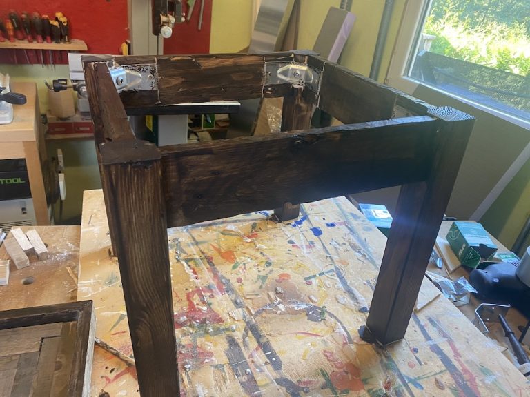 Beistelltisch für die Terrasse – Okras Werkstatt