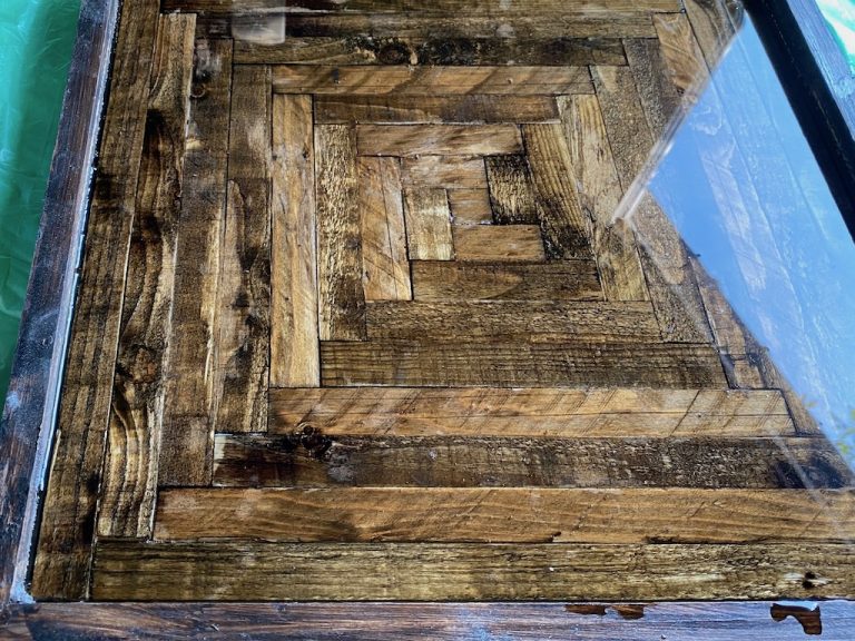 Beistelltisch für die Terrasse – Okras Werkstatt